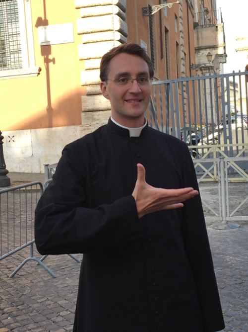 Father Pierz on Retreat in Italy